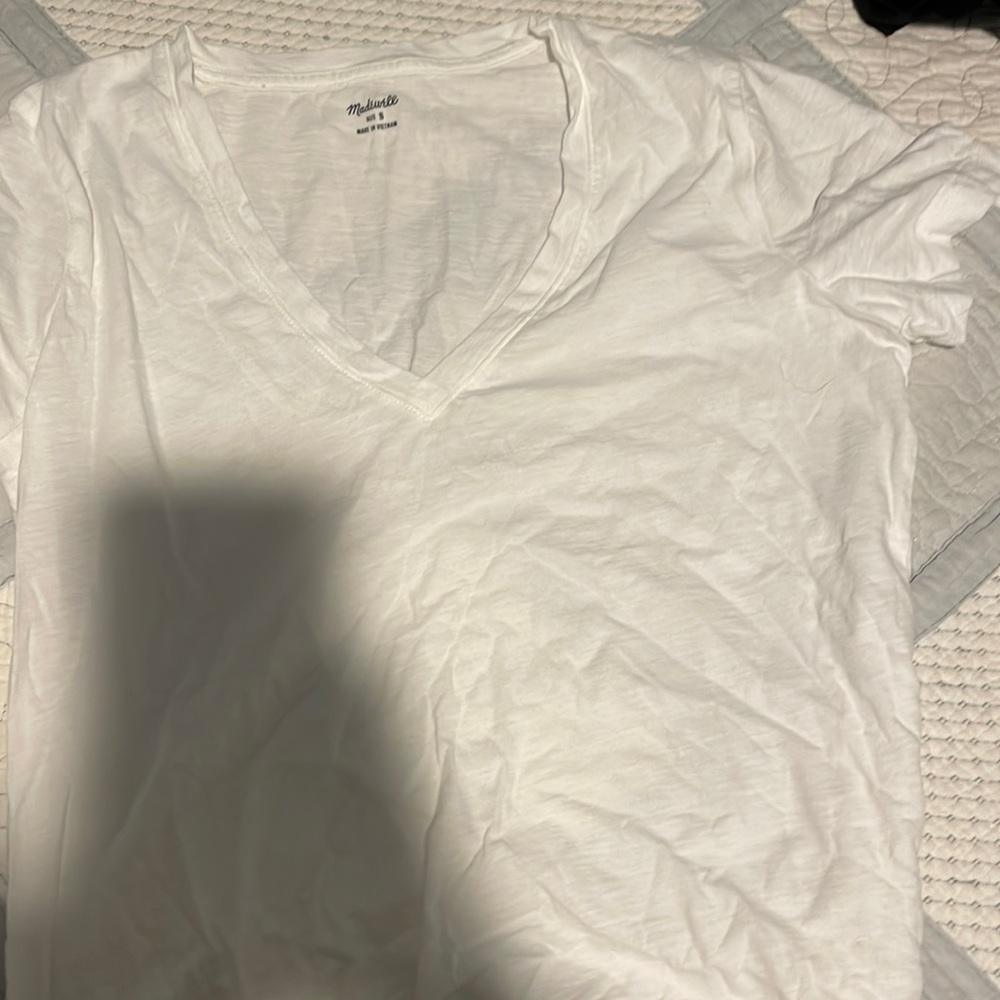 Madewell small white t shirt